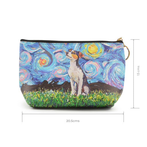 cosmetiquero perro Van Gogh pintura arte fox terrier 4050-2