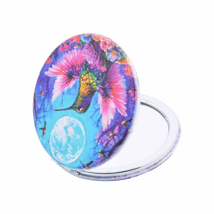 espejos colibri metal vidrio luna llena 4072-18