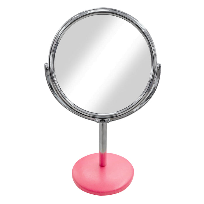espejo pedestal frida khalo frutilla rosado frente