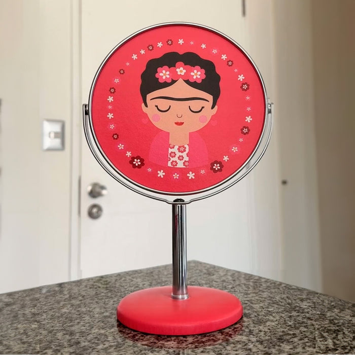 espejo pedestal frida khalo mesa Frutilla portada