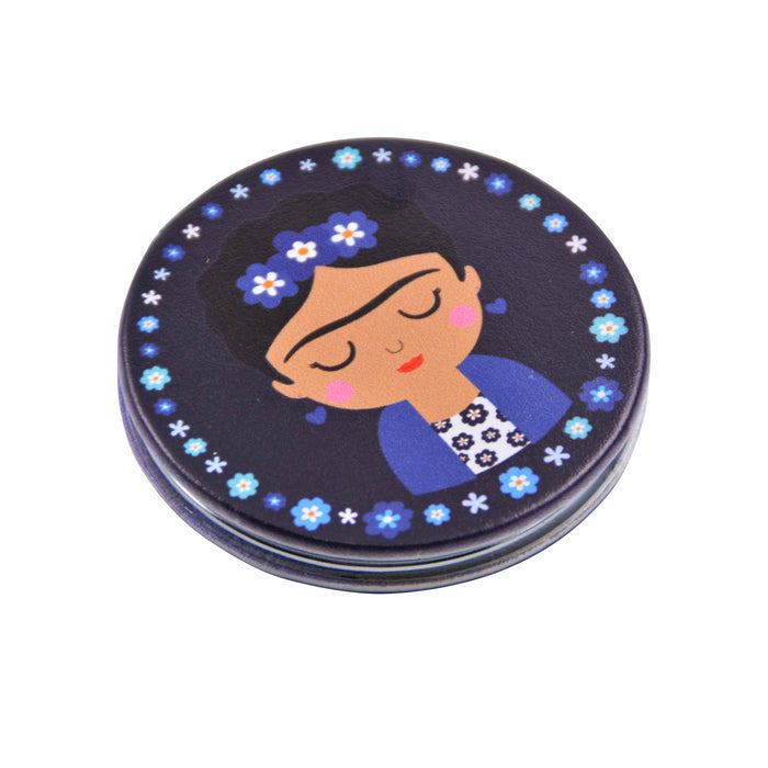 espejo vidrio metal Frida Khalo arandano 4072-21