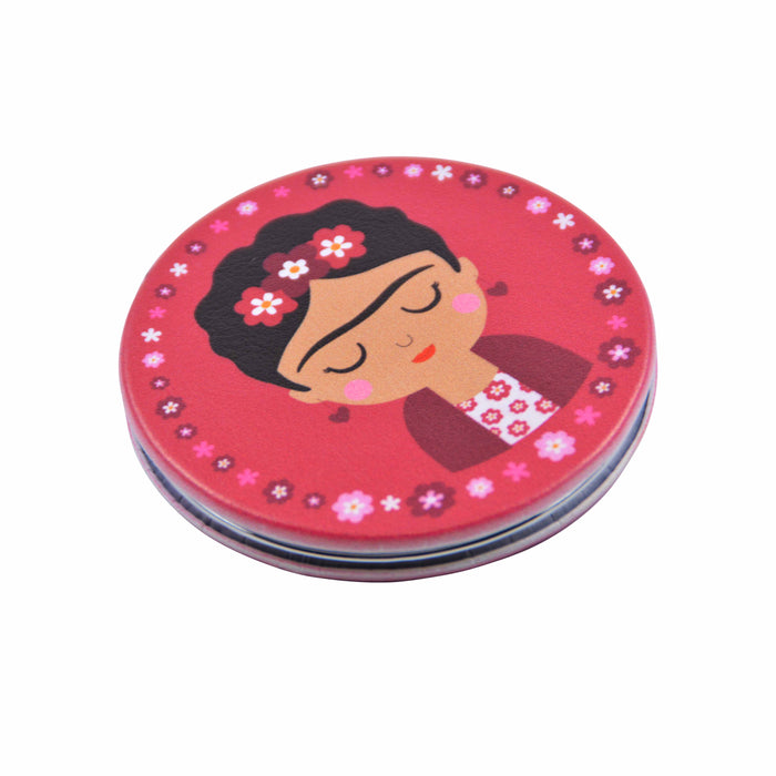 espejo vidrio metal Frida Khalo frutilla 4072-19