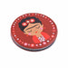 espejo vidrio metal Frida Khalo guinda 4072-22