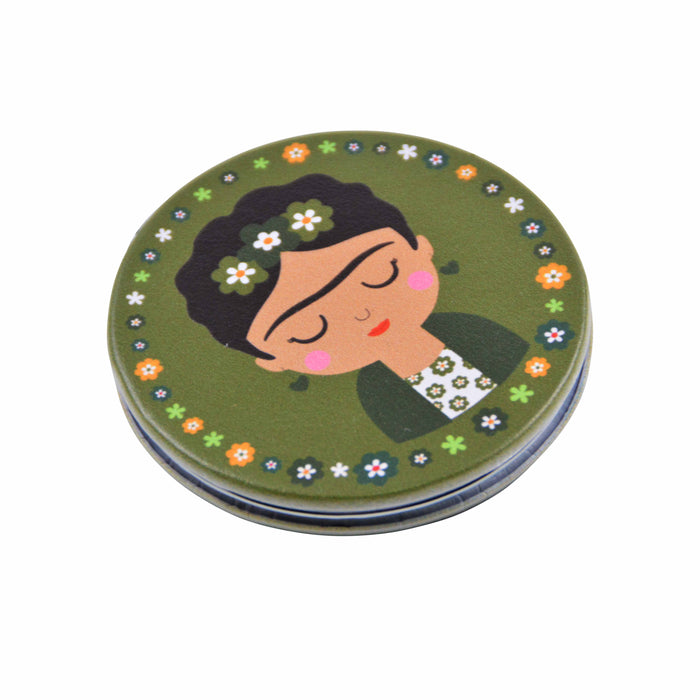 espejo vidrio metal Frida Khalo kiwi 4072-20