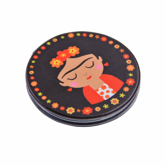 espejo vidrio metal Frida Khalo mora 4072-23