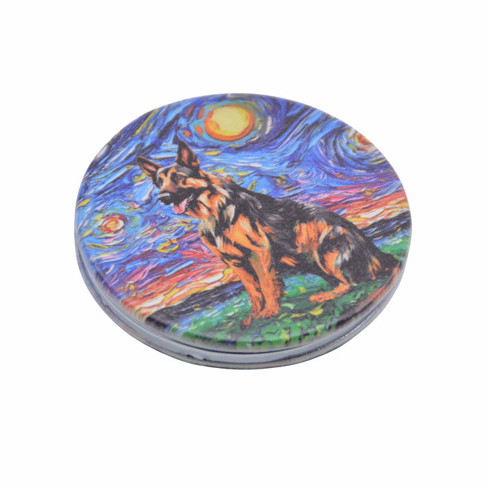 espejo vidrio metal perros van gogh 4072-12 labrador