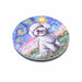 espejo vidrio metal perros van gogh 4072-3 poodle