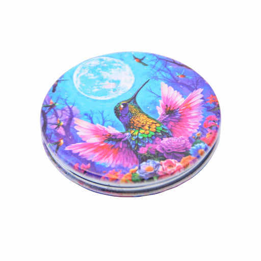 espejos colibri metal vidrio luna llena 4072-18