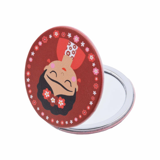 espejo vidrio metal Frida Khalo guinda 4072-22