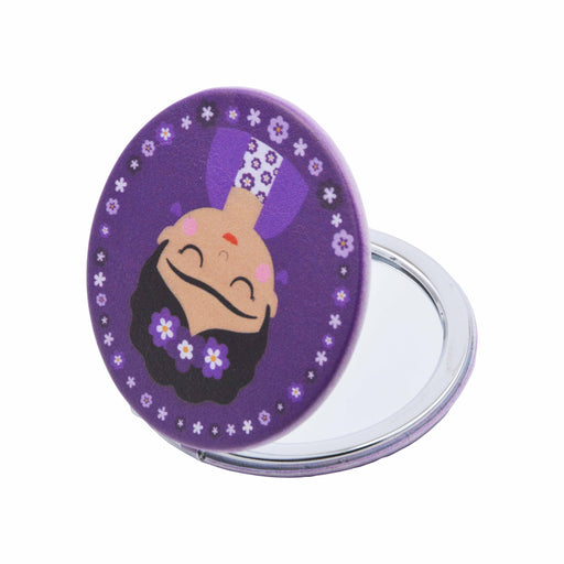 espejo vidrio metal Frida Khalo uva 4072-24
