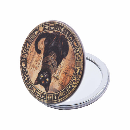 espejo vidrio metal gatos egipcios 4072-42