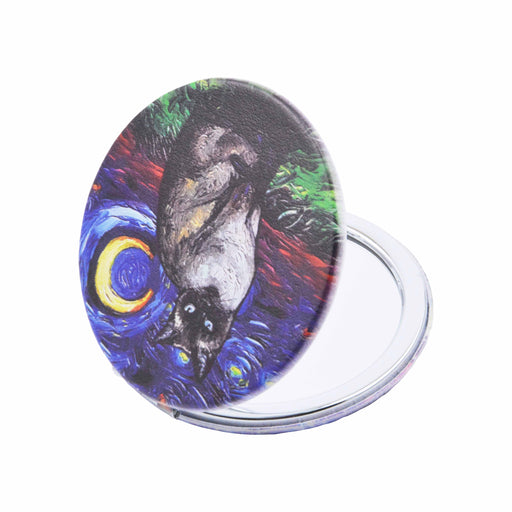 espejo vidrio metal gatos van gogh 4072-25 siames
