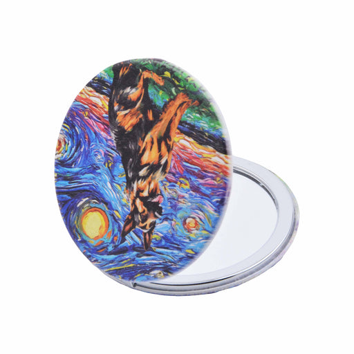 espejo vidrio metal perros van gogh 4072-12 labrador