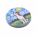 espejo vidrio metal perros van gogh 4072-6 fox terrier