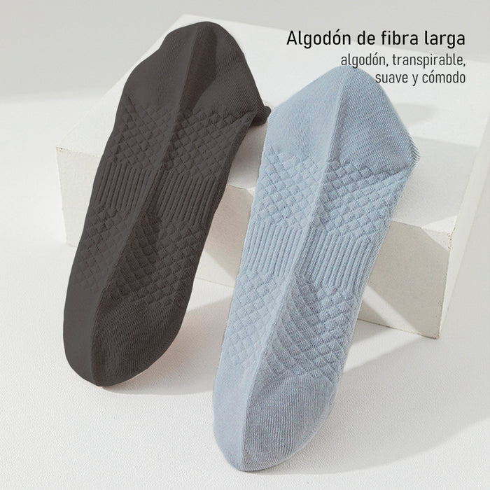 calcetin tobillera corto algodon hombre