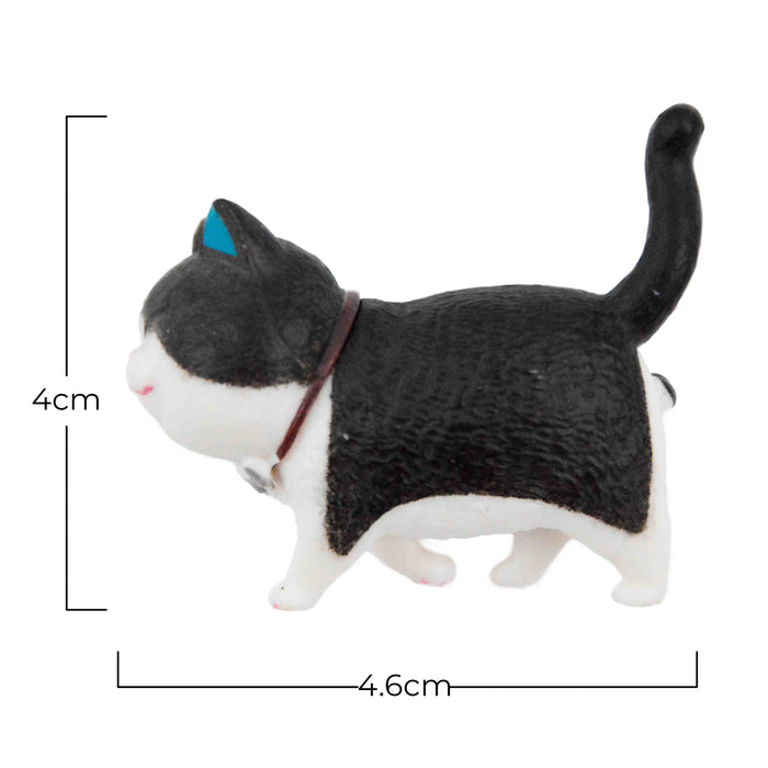 gato iman imanes negro blanco plastico dimensiones