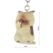 llavero gato beige cascabel gordo parado 4046-3
