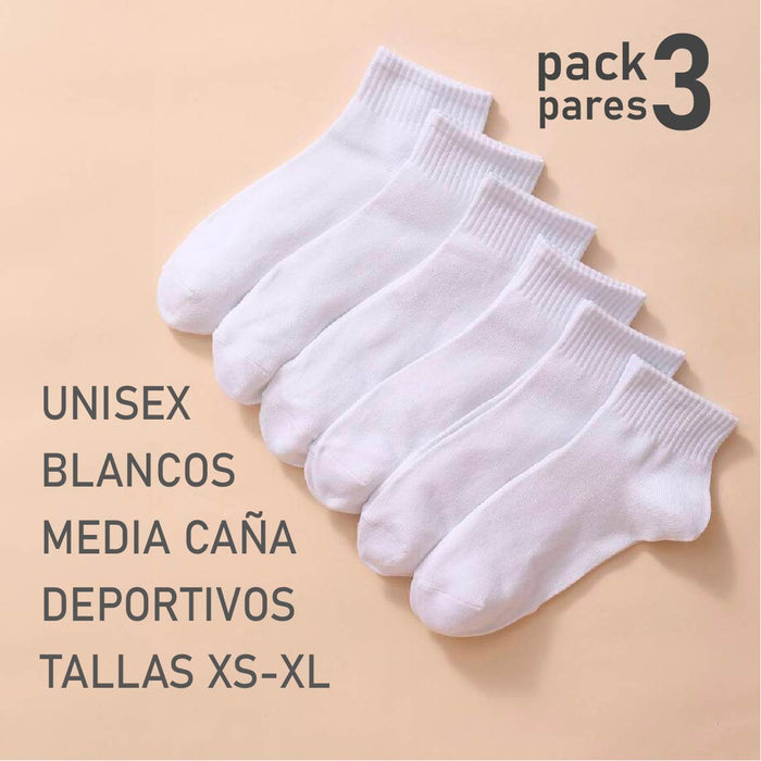 pack 3 calcetines algodon escolar unisex 3732