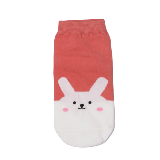 pack 3 calcetines cortos animales conejos rosados 1906