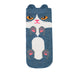 pack 3 calcetines cortos animales gato azul 1919