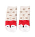 pack 3 calcetines cortos animales panda rojo 1882