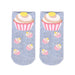 pack 3 calcetines cortos cupcakes dulces azul 1894