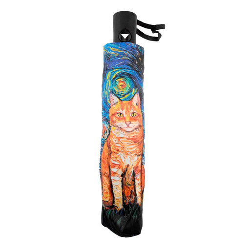 paraguas sombrilla gato automatico invierno rubio cerrado
