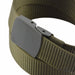 plastico Cinturon nailon detalles verde 4057-4