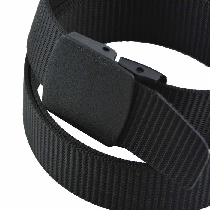 plastico Cinturon nailon negro 4057-1