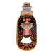 Abrebotellas frida khalo florales imanes ceramica mora negro 3918
