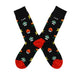 calcetines algodon largo mario bross estrellas hongos callampas 35-40