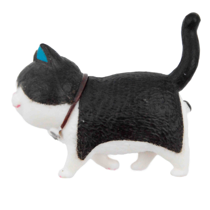 portada gato iman imanes negro blanco plastico