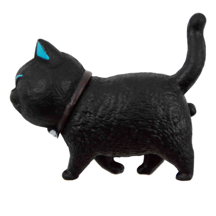 portada gato iman imanes negro plastico