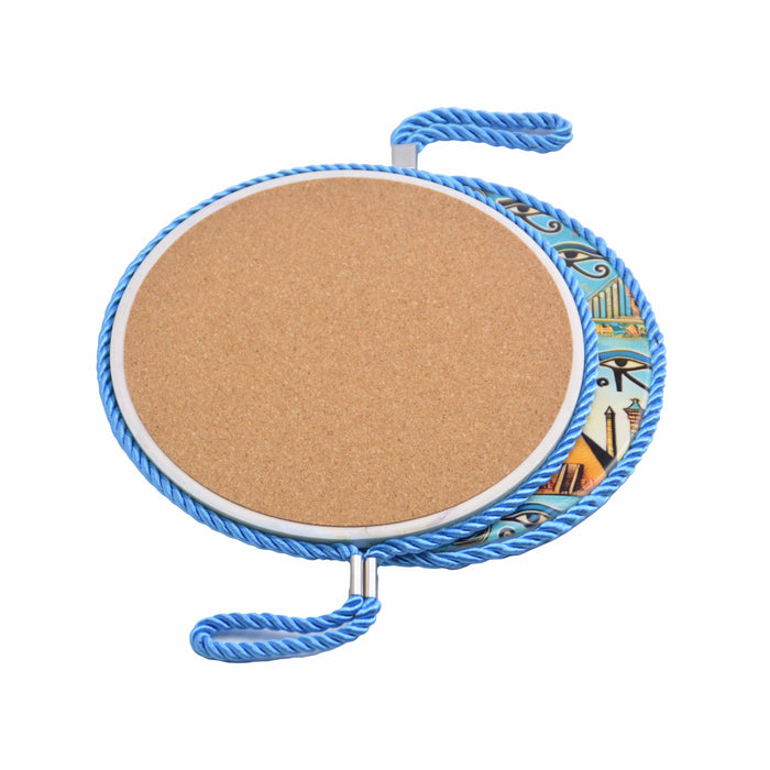 posaolla colgante ceramica corcho gato egipcio caras 4086-1