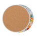 posavaso ceramica gato floral corcho 3784