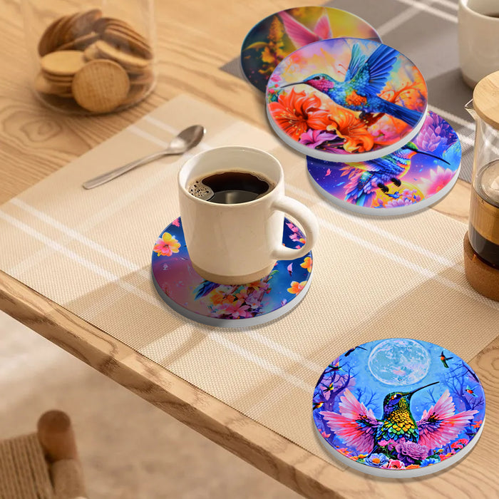 posavasos ceramica corcho colibri 3989