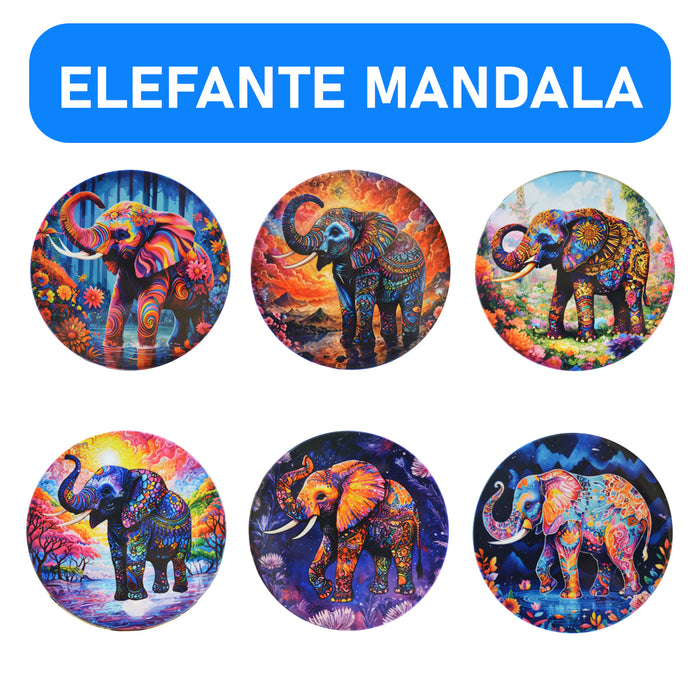 posavasos ceramica corcho elefante 3992