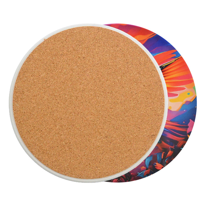 posavasos ceramica corcho colibri 3989