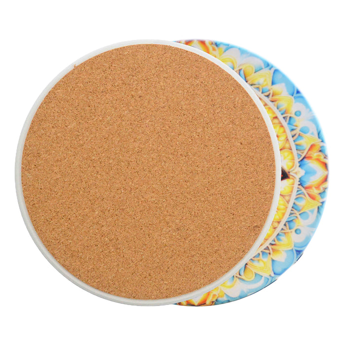 posavasos ceramica corcho mano fatima 3990