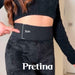 pretina alta Detalle panty chiporro bambu negro invierno